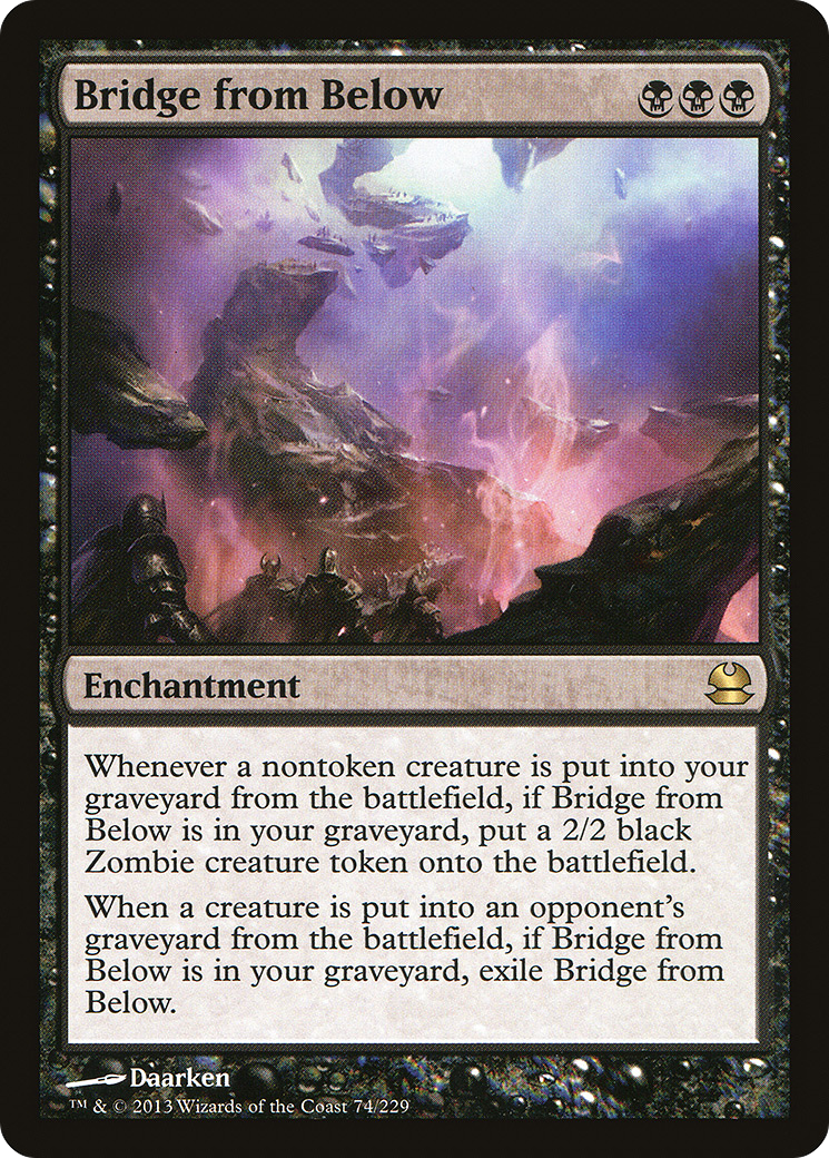 Bridge from Below [Modern Masters] - Trinity Hobby