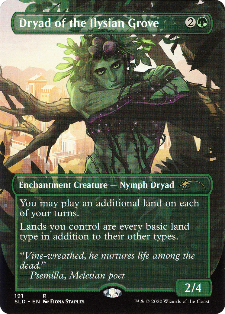 Dryad of the Ilysian Grove (Borderless) [Secret Lair Drop Series] - Trinity Hobby