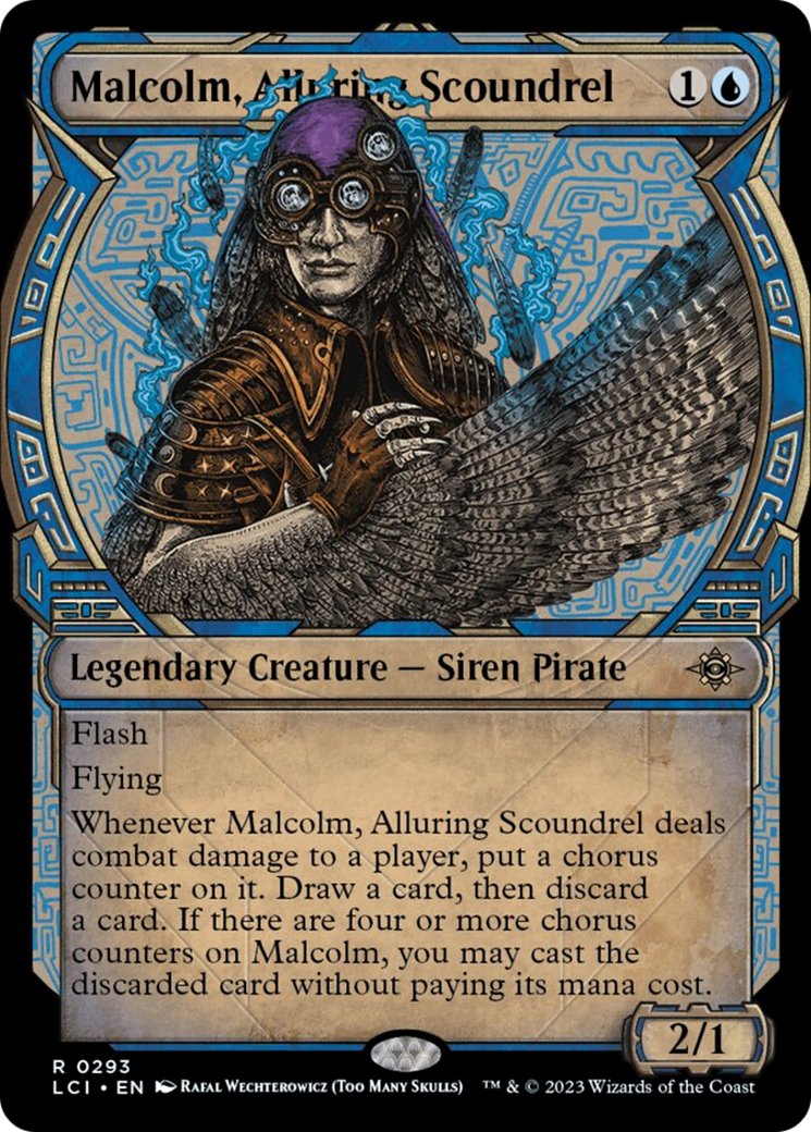 Malcolm, Alluring Scoundrel (Showcase) [The Lost Caverns of Ixalan] - Trinity Hobby