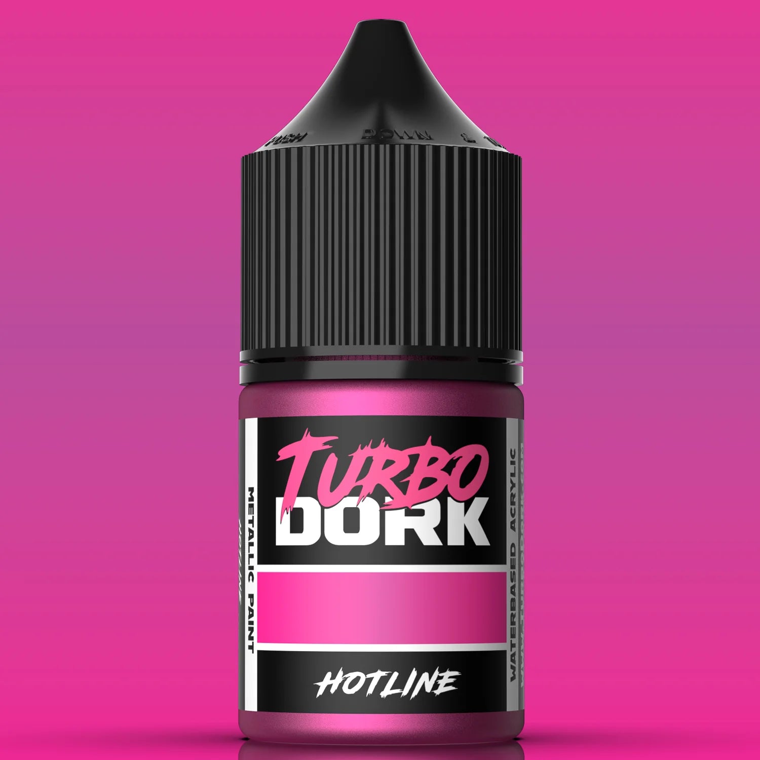 Turbo Dork Hotline Metallic Acrylic Paint 22ml Bottle - Trinity Hobby