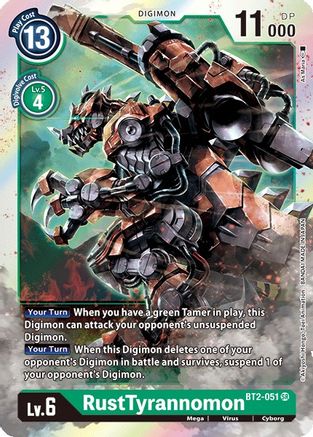 RustTyrannomon [BT2-051] [Release Special Booster Ver.1.0] - Trinity Hobby