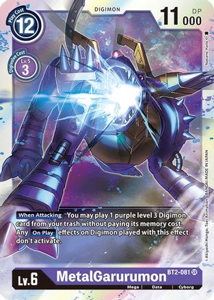 MetalGarurumon [BT2-081] [Release Special Booster Ver.1.0] - Trinity Hobby