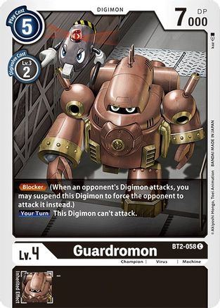 Guardromon [BT2-058] [Release Special Booster Ver.1.0] - Trinity Hobby