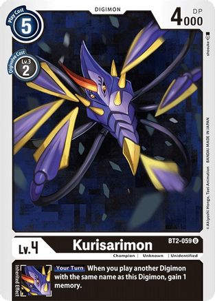 Kurisarimon [BT2-059] [Release Special Booster Ver.1.0] - Trinity Hobby