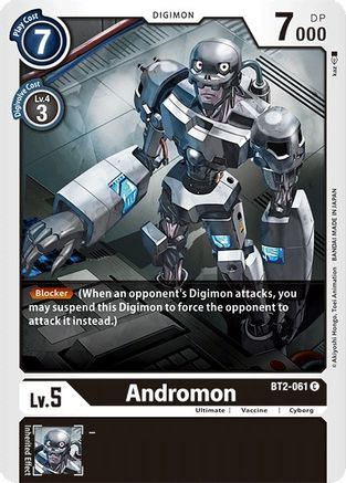Andromon [BT2-061] [Release Special Booster Ver.1.0] - Trinity Hobby