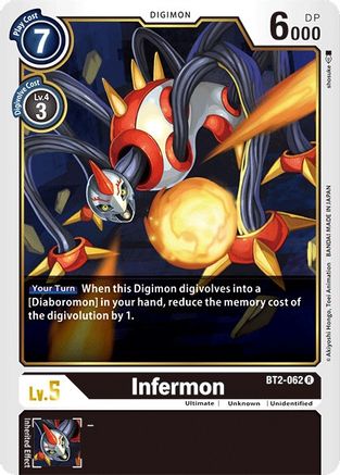 Infermon [BT2-062] [Release Special Booster Ver.1.0] - Trinity Hobby