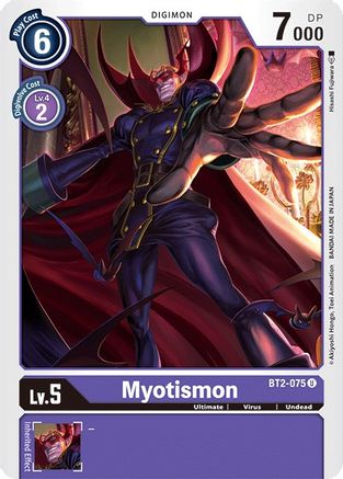 Myotismon [BT2-075] [Release Special Booster Ver.1.0] - Trinity Hobby