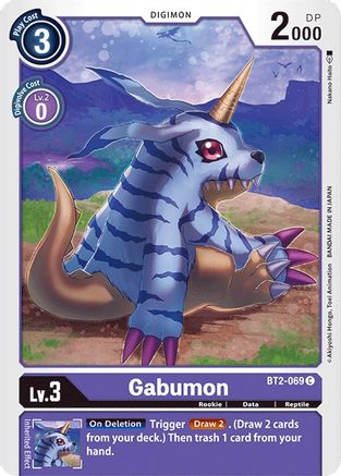 Gabumon [BT2-069] [Sortie du Booster Spécial Ver.1.0] 