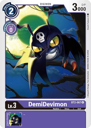 DemiDevimon [BT2-067] [Release Special Booster Ver.1.0] - Trinity Hobby