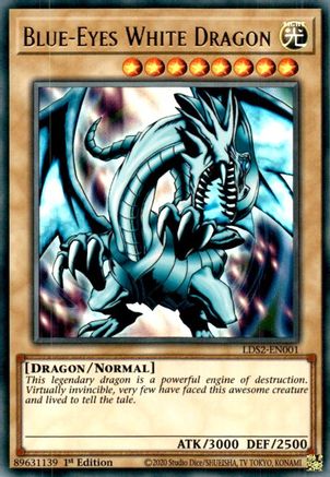 Blue-Eyes White Dragon [LDS2-EN001] Ultra Rare - Trinity Hobby