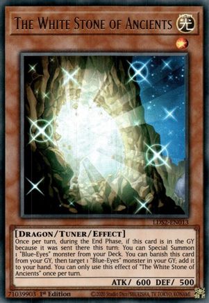 The White Stone of Ancients [LDS2-EN013] Ultra Rare - Trinity Hobby