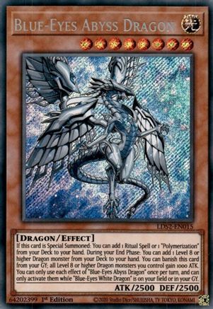 Blue-Eyes Abyss Dragon [LDS2-EN015] Secret Rare - Trinity Hobby