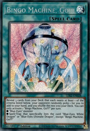 Bingo Machine, Go!!! [LDS2-EN028] Secret Rare - Trinity Hobby