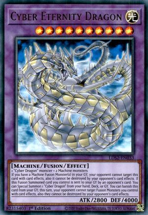 Cyber Eternity Dragon [LDS2-EN033] Ultra Rare - Trinity Hobby