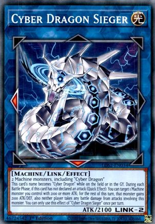 Cyber Dragon Sieger [LDS2-EN034] Common - Trinity Hobby