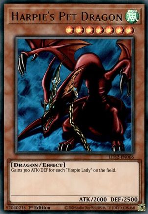 Harpie's Pet Dragon [LDS2-EN066] Ultra Rare - Trinity Hobby