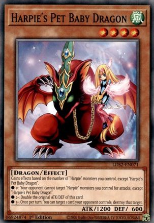 Harpie's Pet Baby Dragon [LDS2-EN071] Common - Trinity Hobby