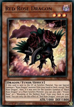 Red Rose Dragon [LDS2-EN108] Ultra Rare - Trinity Hobby
