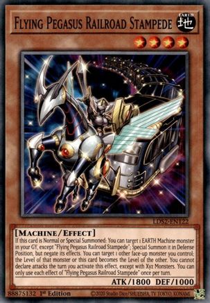 Flying Pegasus Railroad Stampede [LDS2-EN122] Common - Trinity Hobby