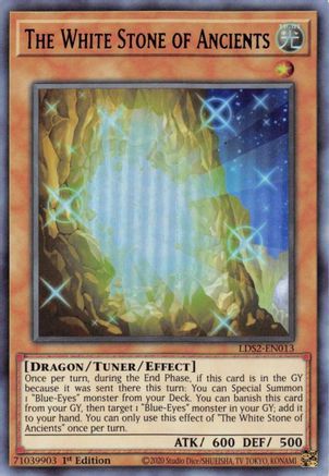 The White Stone of Ancients (Purple) [LDS2-EN013] Ultra Rare - Trinity Hobby