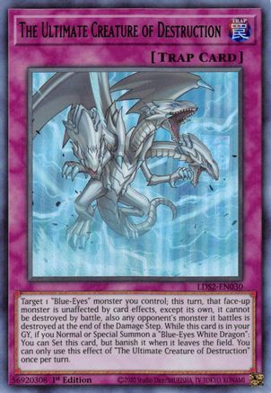 The Ultimate Creature of Destruction (Green) [LDS2-EN030] Ultra Rare - Trinity Hobby