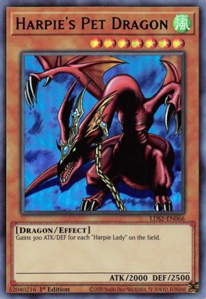 Harpie's Pet Dragon (Blue) [LDS2-EN066] Ultra Rare - Trinity Hobby