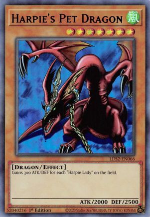 Harpie's Pet Dragon (Purple) [LDS2-EN066] Ultra Rare - Trinity Hobby