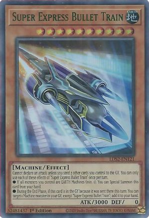 Super Express Bullet Train (Green) [LDS2-EN121] Ultra Rare - Trinity Hobby