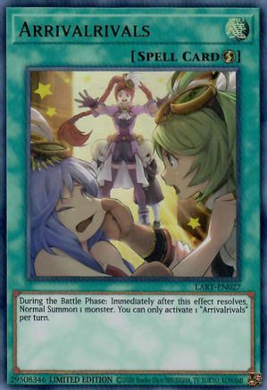 Arrivalrivals [LART-EN027] Ultra Rare - Trinity Hobby