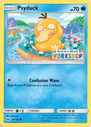 Psyduck (Build-A-Bear Workshop Exclusive) - (028/149) [Miscellaneous Cards & Products]