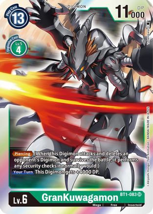 GranKuwagamon [BT1-083] [Release Special Booster Ver.1.5] - Trinity Hobby