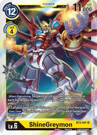 ShineGreymon [BT2-041] [Release Special Booster Ver.1.5] - Trinity Hobby