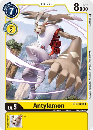 Antylamon [BT3-038] [Release Special Booster Ver.1.5] - Trinity Hobby