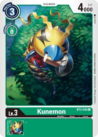 Kunemon [BT3-045] [Sortie du Booster Spécial Ver.1.5] 