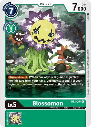 Blossomon [BT3-054] [Release Special Booster Ver.1.5] - Trinity Hobby