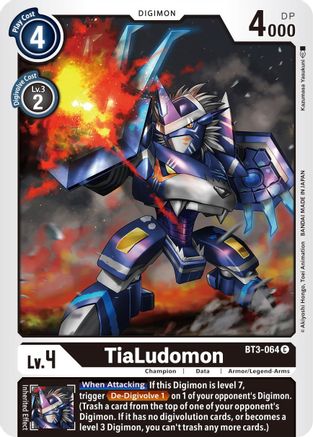 TiaLudomon [BT3-064] [Release Special Booster Ver.1.5] - Trinity Hobby