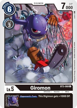 Giromon [BT3-068] [Sortie du Booster Spécial Ver.1.5] 
