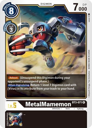 MetalMamemon [BT3-071] [Release Special Booster Ver.1.5] - Trinity Hobby