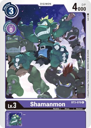 Shamanmon [BT3-078] [Release Special Booster Ver.1.5] - Trinity Hobby
