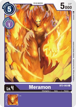 Meramon [BT3-083] [Release Special Booster Ver.1.5] - Trinity Hobby