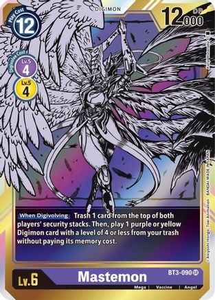 Mastemon [BT3-090] (Art alternatif) [Sortie Special Booster Ver.1.5] 