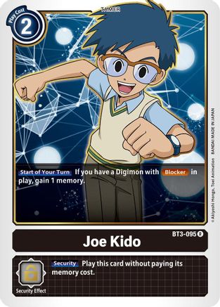 Joe Kido [BT3-095] [Release Special Booster Ver.1.5] - Trinity Hobby