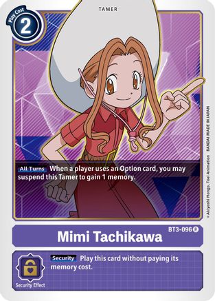 Mimi Tachikawa [BT3-096] [Release Special Booster Ver.1.5] - Trinity Hobby
