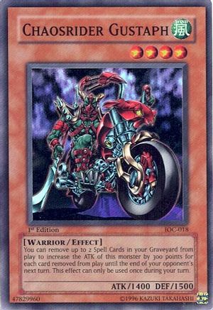 Chaosrider Gustaph [IOC-018] Super Rare - Trinity Hobby