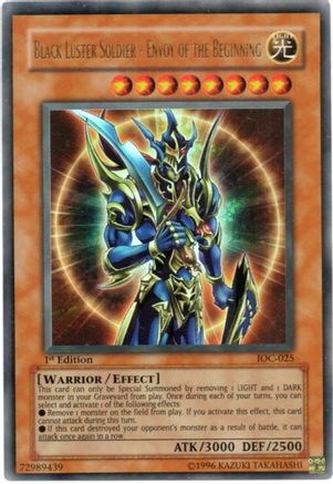 Black Luster Soldier - Envoy of the Beginning [IOC-025] Ultra Rare - Trinity Hobby