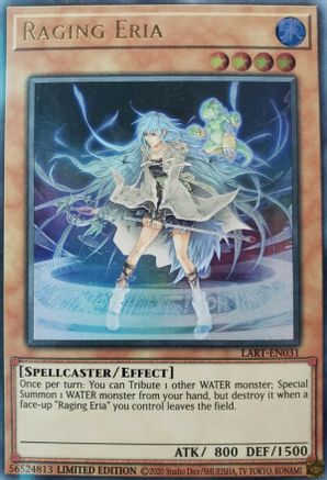 Raging Eria [LART-EN031] Ultra Rare - Trinity Hobby