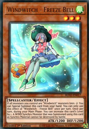 Windwitch - Freeze Bell [BLVO-EN017] Ultra Rare - Trinity Hobby