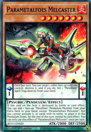 Parametalfoes Melcaster [BLVO-EN020] Common - Trinity Hobby