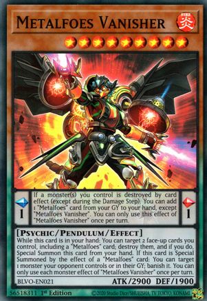Metalfoes Vanisher [BLVO-EN021] Super Rare - Trinity Hobby