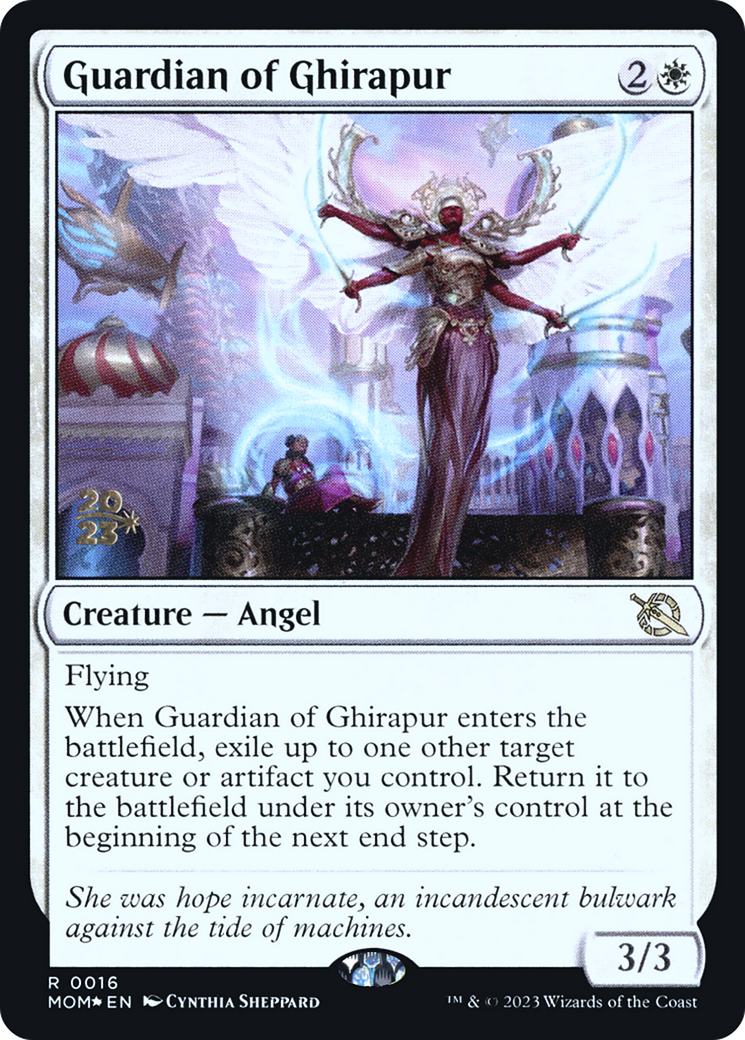 Guardian of Ghirapur [March of the Machine Prerelease Promos] - Trinity Hobby